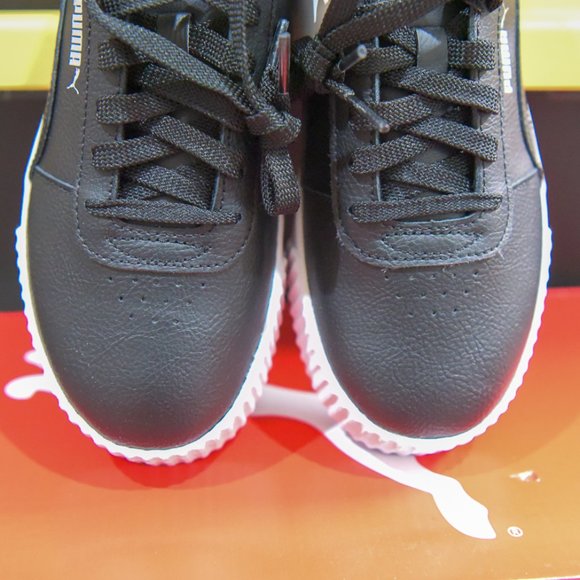 Puma Ladies Carina Shoes BLACK - Picture 3 of 11